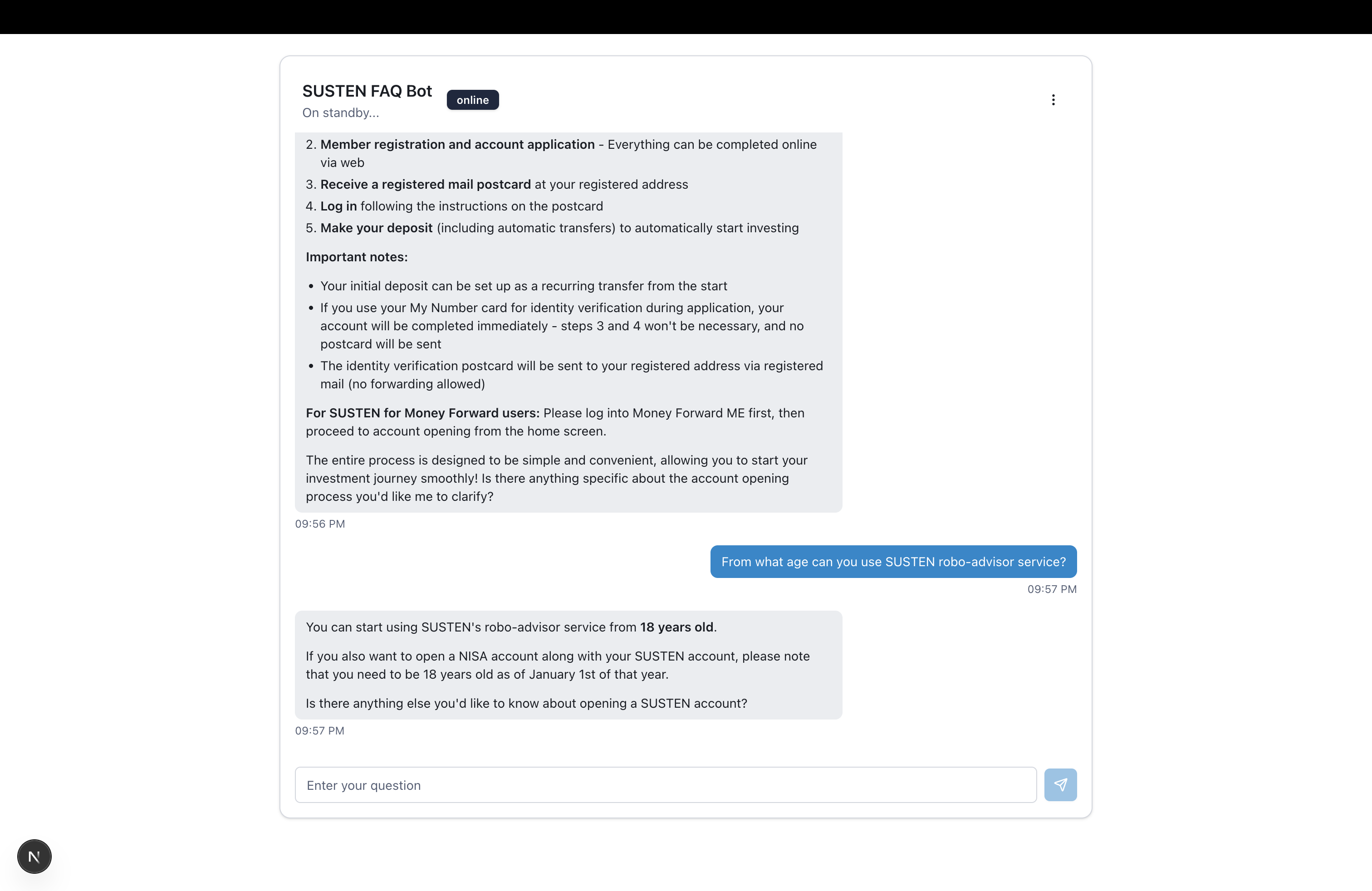 FAQ Chatbot