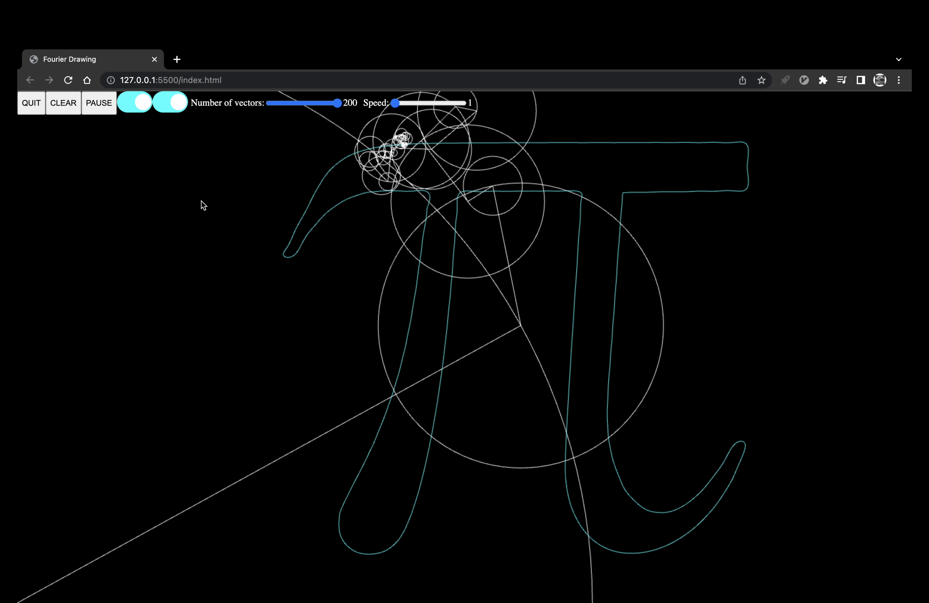 Fourier Drawing